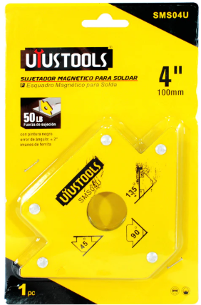 SUJETADOR MAGNÉTICO 4” / 50LB (SMS04U)